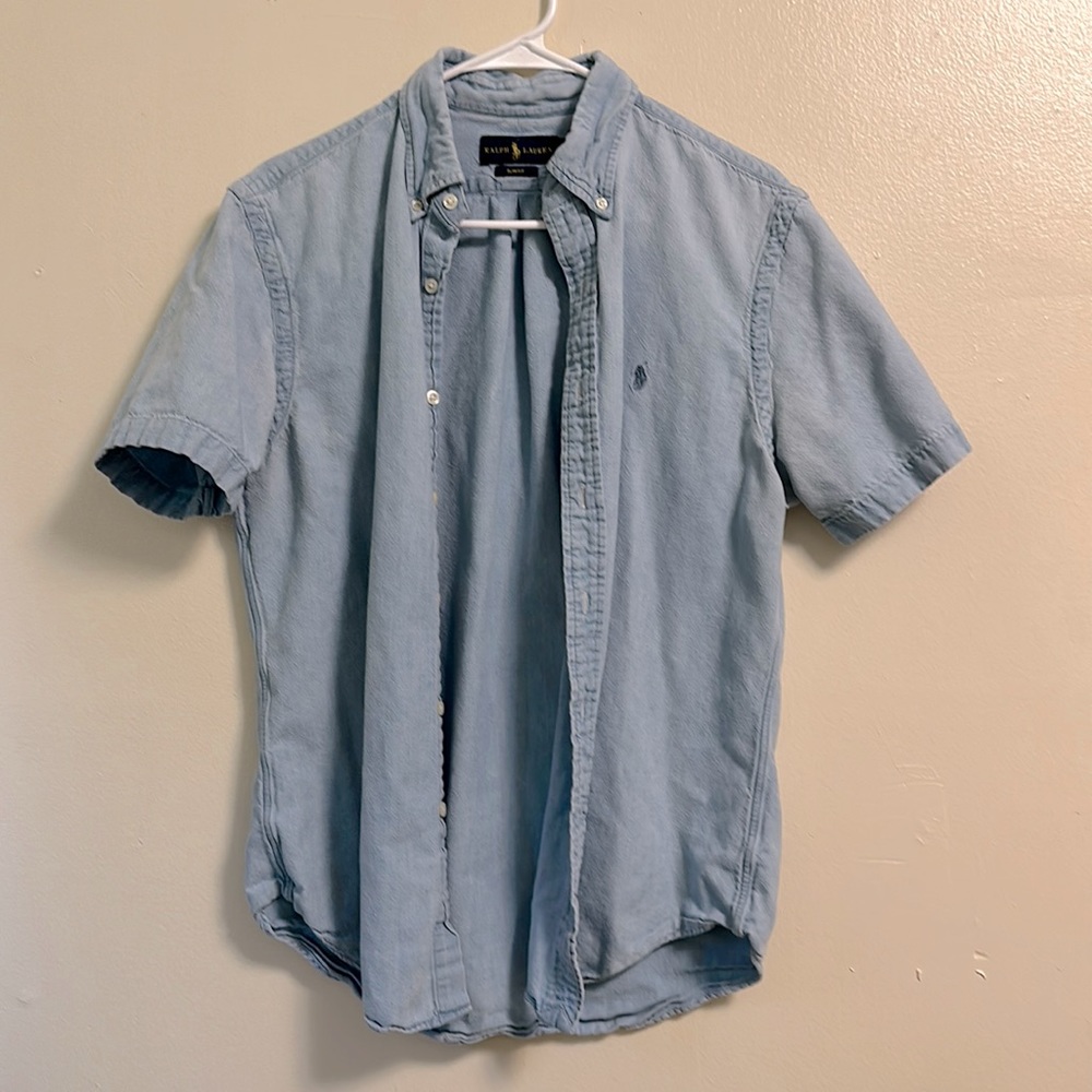 Short sleeve Ralph Lauren dressy button up